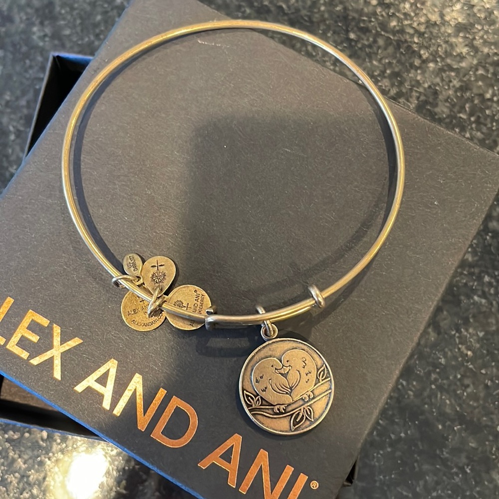 Alex and Ani Love Birds bracelet